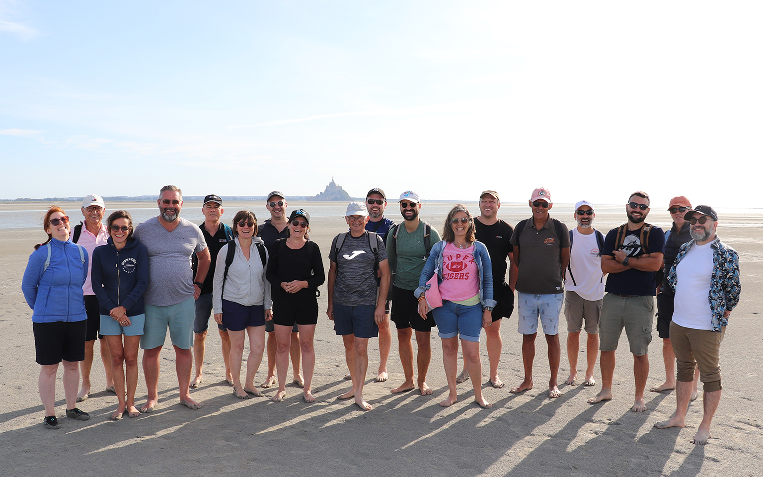 Sortie en Baie club créateurs et créatrices Initiative Baie du Mont-Saint-Michel